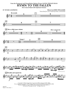 Hymn To The Fallen von John Williams (Download) 