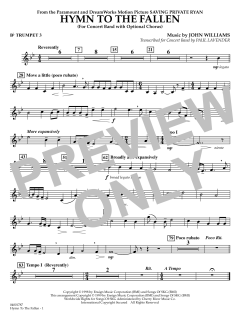 Hymn To The Fallen von John Williams (Download) 