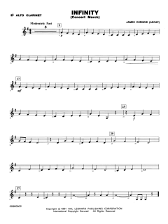 Infinity Concert March von James Curnow (Download) 