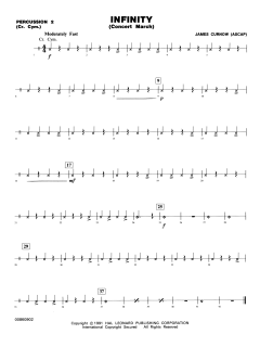 Infinity Concert March von James Curnow (Download) 