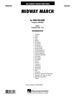 Midway March von John Williams (Download) 