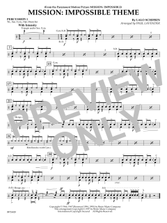 Mission Impossible Theme von Lalo Schifrin (Download) 