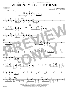 Mission Impossible Theme von Lalo Schifrin (Download) 