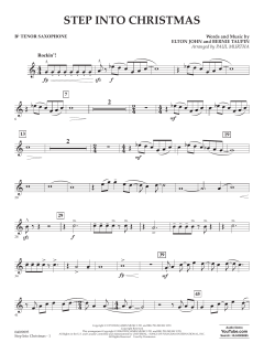 Step into Christmas (arr. Paul Murtha) von Elton John (Download) 