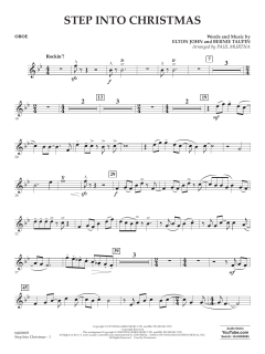 Step into Christmas (arr. Paul Murtha) von Elton John (Download) 