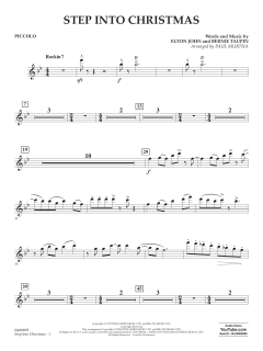 Step into Christmas (arr. Paul Murtha) von Elton John (Download) 