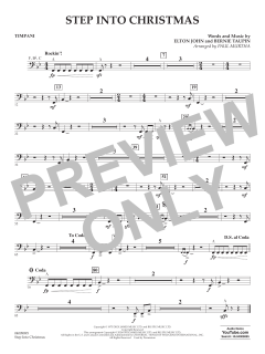 Step into Christmas (arr. Paul Murtha) von Elton John (Download) 