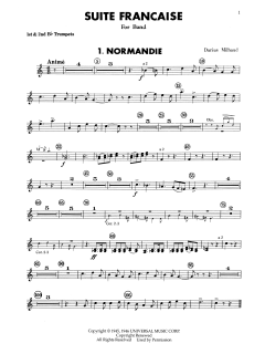 Suite Francaise von Darius Milhaud (Download) 