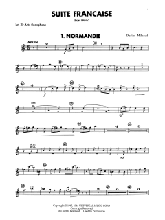Suite Francaise von Darius Milhaud (Download) 