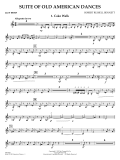 Suite Of Old American Dances von Robert Russell Bennett (Download) 