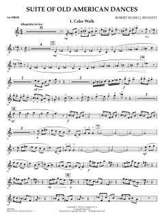 Suite Of Old American Dances von Robert Russell Bennett (Download) 