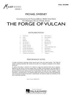 The Forge Of Vulcan von Michael Sweeney (Download) 