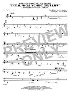Theme from 'Schindler's List' von John Williams (Download) 