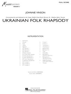 Ukrainian Folk Rhapsody (Download) 