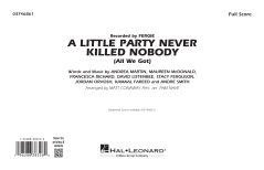 A Little Party Never Killed Nobody von Fergie 