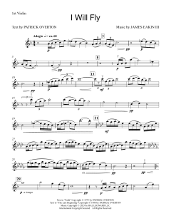 I Will Fly (String Quartet) von James Granville Eakin (Download) 