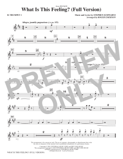 What Is This Feeling? (Full Version) von Stephen Schwartz (Download) 