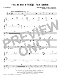 What Is This Feeling? (Full Version) von Stephen Schwartz (Download) 