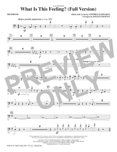 What Is This Feeling? (Full Version) von Stephen Schwartz (Download) 