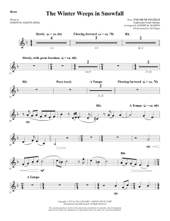 The Winter Weeps in Snowfall von Joseph M. Martin (Download) 