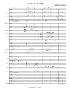 America The Beautiful von Samuel Augustus Ward (Download) 