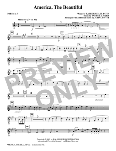 America The Beautiful von Samuel Augustus Ward (Download) 