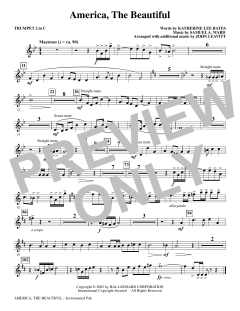 America The Beautiful von Samuel Augustus Ward (Download) 