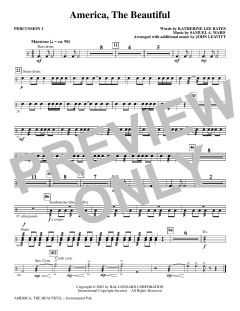 America The Beautiful von Samuel Augustus Ward (Download) 