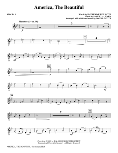 America The Beautiful von Samuel Augustus Ward (Download) 