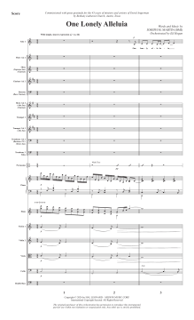 One Lonely Alleluia von Joseph M. Martin (Download) 