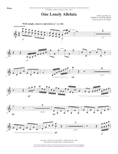 One Lonely Alleluia von Joseph M. Martin (Download) 
