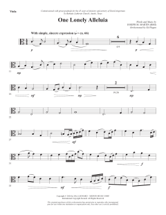 One Lonely Alleluia von Joseph M. Martin (Download) 