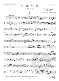 Klaviertrio Nr. 39 G-Dur Hob. XV:25 (Joseph Haydn) 