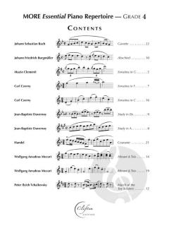 More Essential Piano Repertoire Grade 4 von Johann Sebastian Bach 