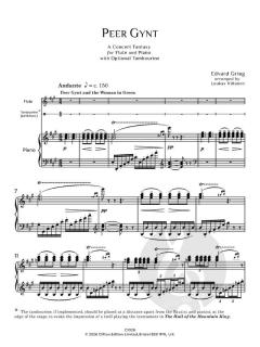 Peer Gynt: A Concert Fantasy von Edvard Grieg 