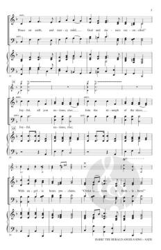 Hark! The Herald Angels Sing von Felix Mendelssohn Bartholdy 