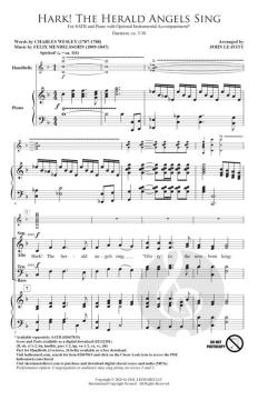 Hark! The Herald Angels Sing von Felix Mendelssohn Bartholdy 