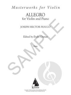 Allegro von Joseph-Hector Fiocco 
