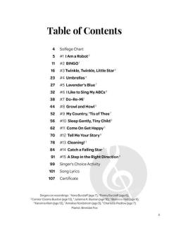 Songs and Lessons for the Beginning Singer von Dana Lentini 