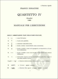 Quartetto IV von Franco Donatoni 