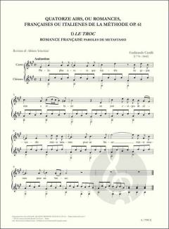 Opere Per Canto e chitarra 2 von Ferdinando Carulli 