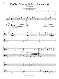 Do You Want To Build A Snowman? von Kristen Bell (Download) 