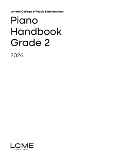 LCME Piano Handbook 2026: Grade 2 (Download) 