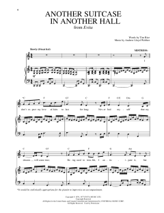 Another Suitcase In Another Hall von Tim Rice (Download) 