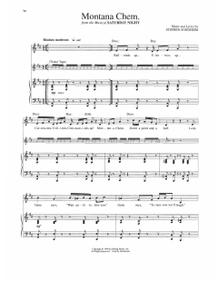 Montana Chem. von Stephen Sondheim (Download) 