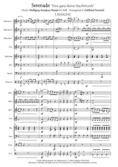 Serenade "Eine ganz kleine Nachtmusik" KV 648 von Wolfgang Amadeus Mozart (Download) 
