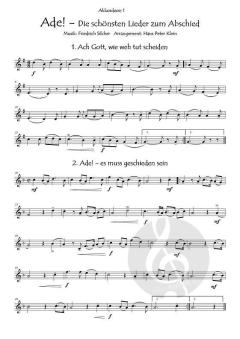 Ade! Die schönsten Lieder zum Abschied von Friedrich Silcher (Download) 
