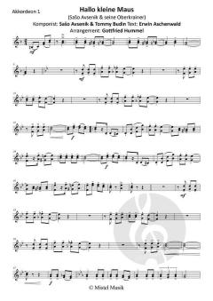 Hallo kleine Maus von Sašo Avsenik (Download) 