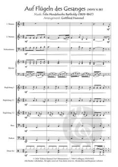 Auf Flügeln des Gesanges von Felix Mendelssohn Bartholdy (Download) 