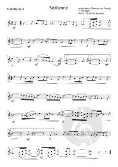 Moments of Silence (Sicilienne) von Maria Theresia von Paradis (Download) 
